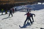 Guests enjoying their time on the snow